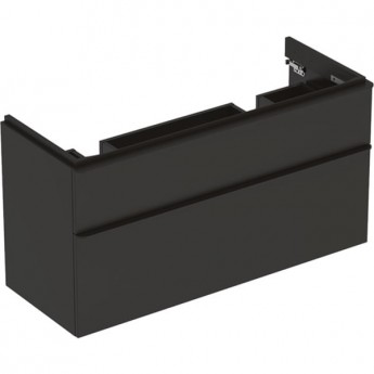 Тумба для комплекта GEBERIT SMYLE SQUARE 500.356.JK.1 118 см темно-серый Тумба для комплекта GEBERIT SMYLE SQUARE 500.356.JK.1 118 см темно-серый