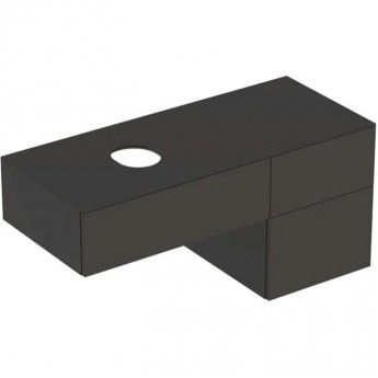 Тумба для комплекта GEBERIT VARIFORM 501.184.00.1 120 см темно-серый Тумба для комплекта GEBERIT VARIFORM 501.184.00.1 120 см темно-серый